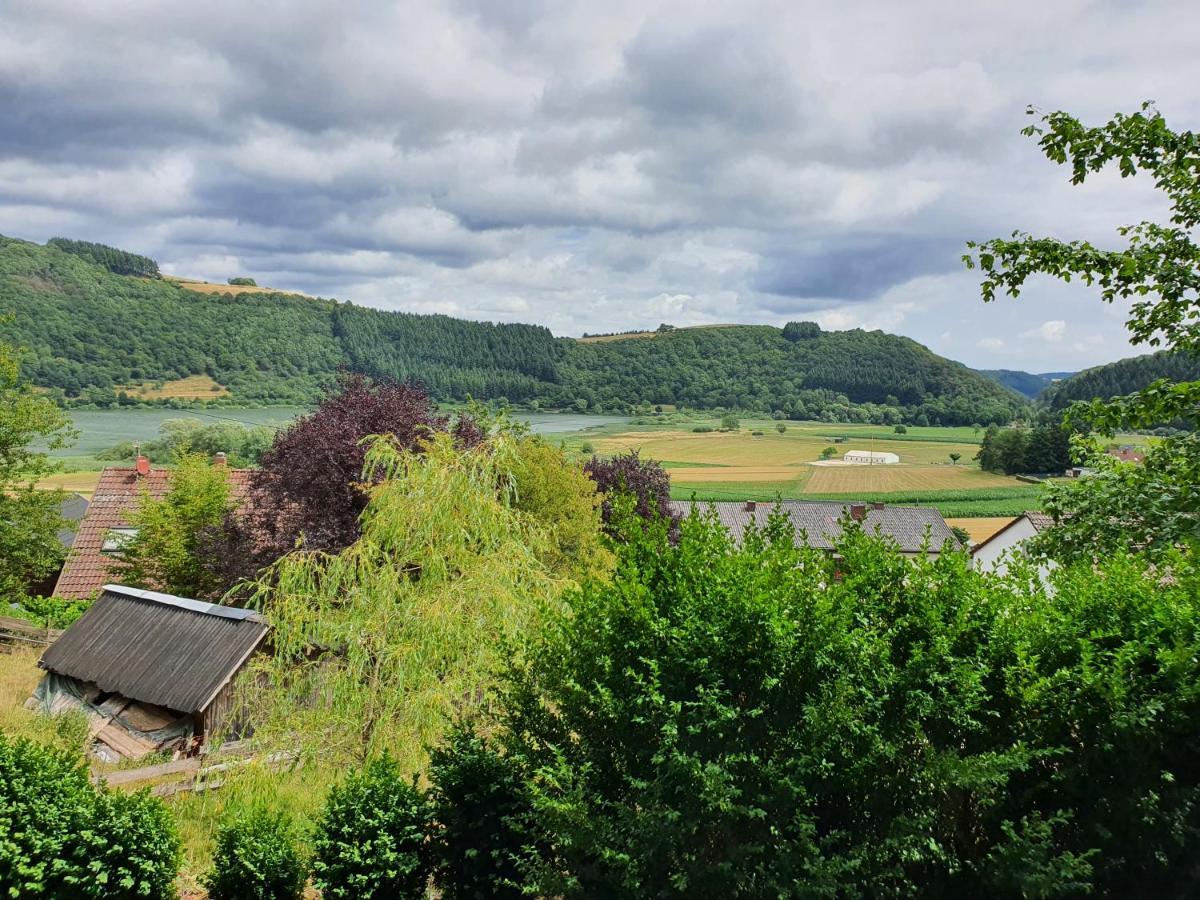 River Mosel Holiday Homes, Meerfeld Studio With A Lake View 外观 照片