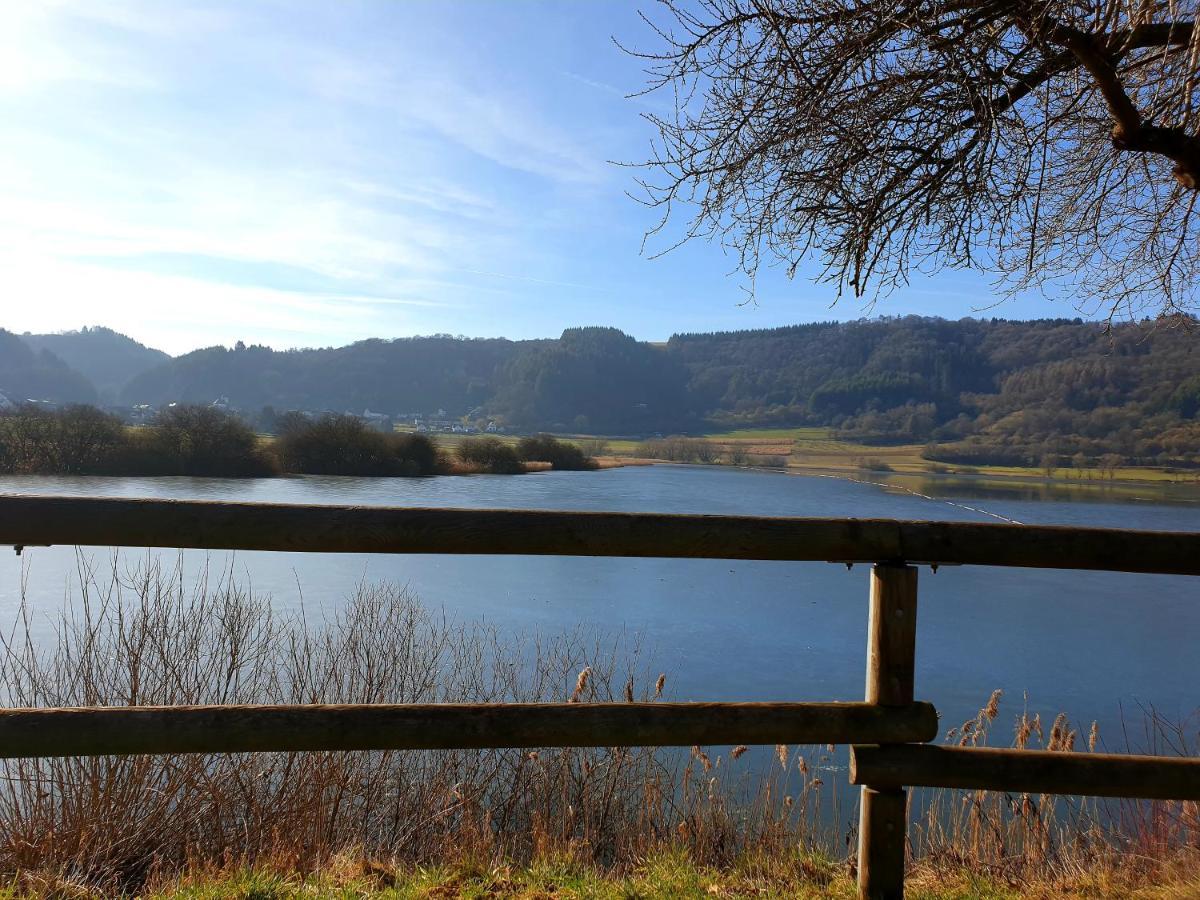 River Mosel Holiday Homes, Meerfeld Studio With A Lake View 外观 照片